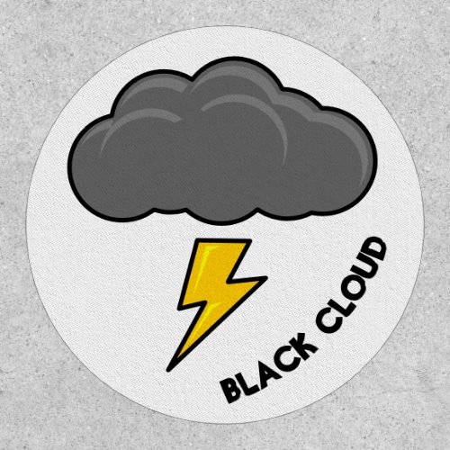 Black Cloud EMS 911 Humor Morale Patch
