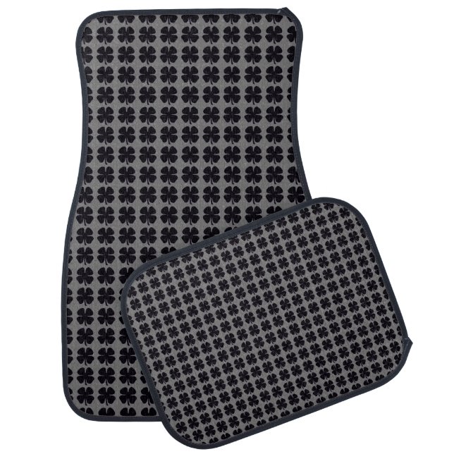 Black Clover car mats set front and back (Set)