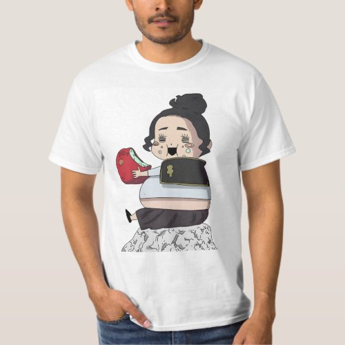 Black Clover Charmy Eat apple T_Shirt