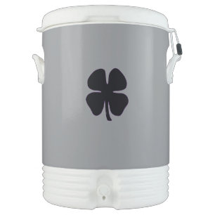 Black Clover cooler gray 10 gallon