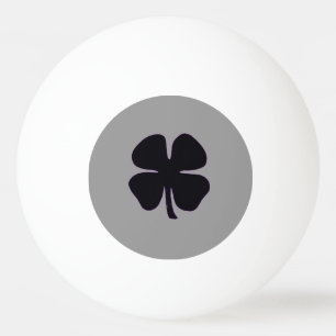 Black Clover gray 1-star ping pong ball