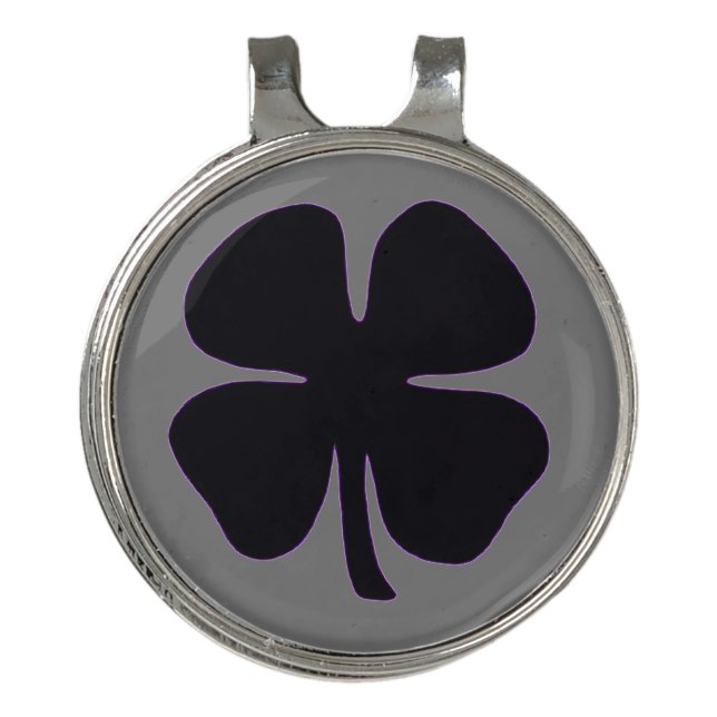 Black Clover gray hat clip (Front)