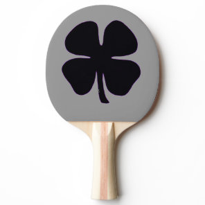 Black Clover gray ping pong paddle