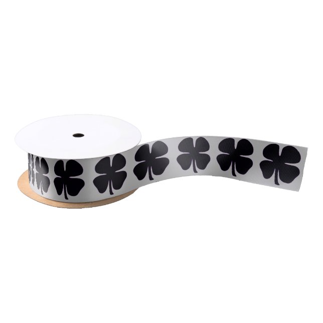 Black Clover gray ribbon spool (Spool)