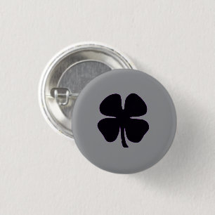 Black Clover gray small button