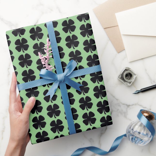 Black Clover green glossy wrapping paper small (Gifting)