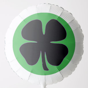 Black Clover green helium balloon
