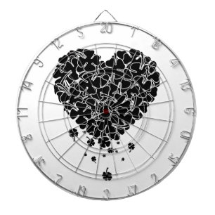 Black Clover Heart Dart Board