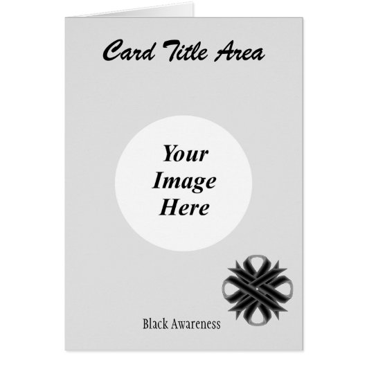 Black Clover Ribbon Template by Kenneth Yoncich (Front)