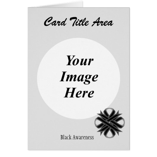 Black Clover Ribbon Template by Kenneth Yoncich (Front)