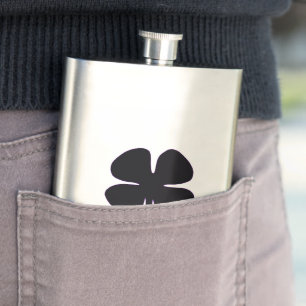 Black Clover stainless steel flask
