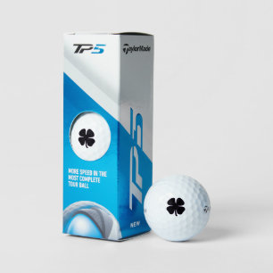Black Clover Taylor Made TP5 golf balls 3 pk