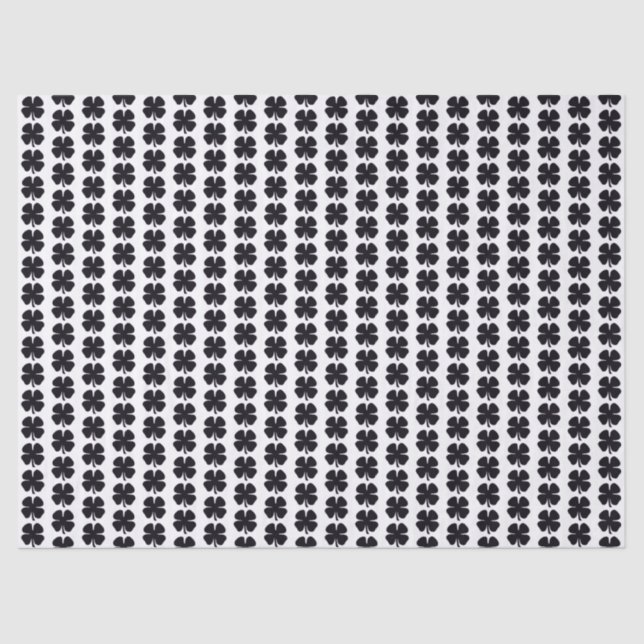 Black Clover white tissue paper (Front)