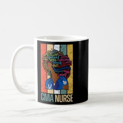 Black Cma Nurse   For African American  Melanin Nu Coffee Mug
