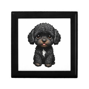 Black Cockapoo Gift Box