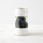 Black Cocker Spaniel Dog Beer Stein
