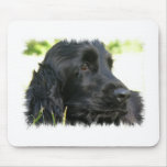 Black Cocker Spaniel Dog Mouse Pad