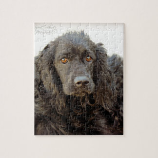 Black Cocker Spaniel "Harley" Jigsaw Puzzle