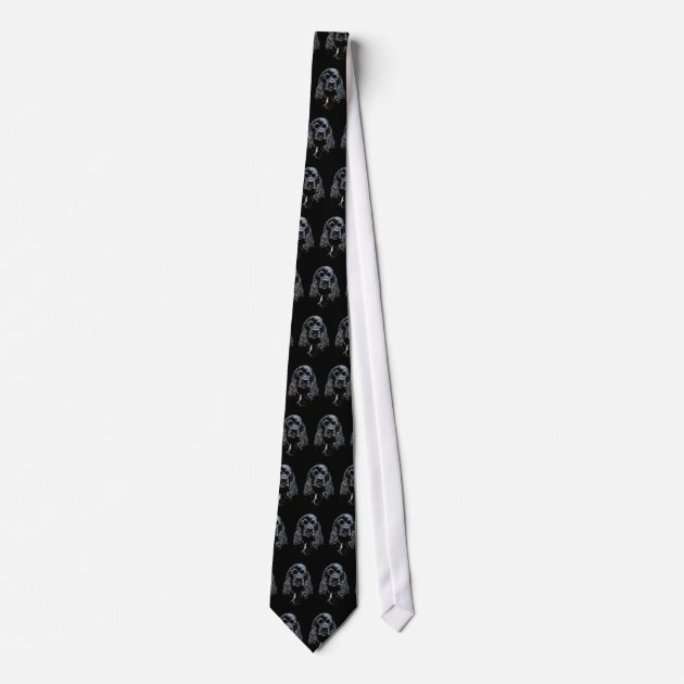 Black Cocker Spaniel Tie Zazzle