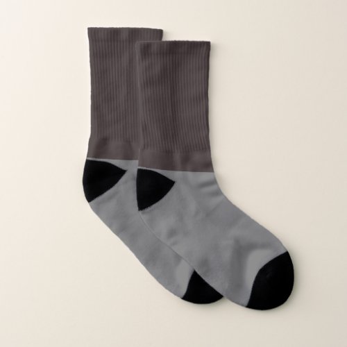 Black Coffee and Dark Gray Socks