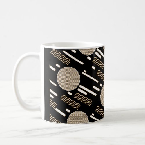 Black coffee mugs