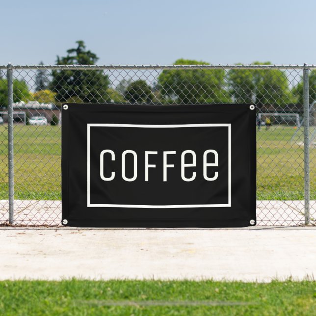 BLACK COFFEE SIGN (Insitu)