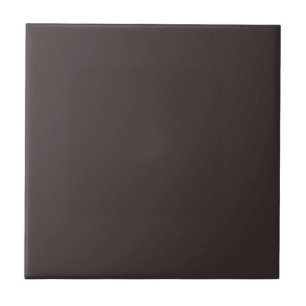 Black coffee (solid color) ceramic tile
