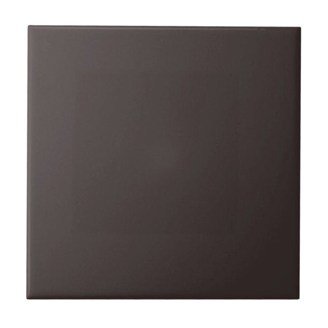Black coffee  (solid color)  ceramic tile (Front)