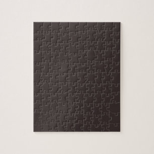 Black coffee  (solid color)  jigsaw puzzle