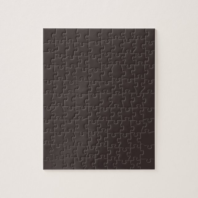 Black coffee  (solid color)  jigsaw puzzle (Vertical)