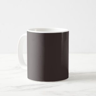 Black coffee (solid color) mug