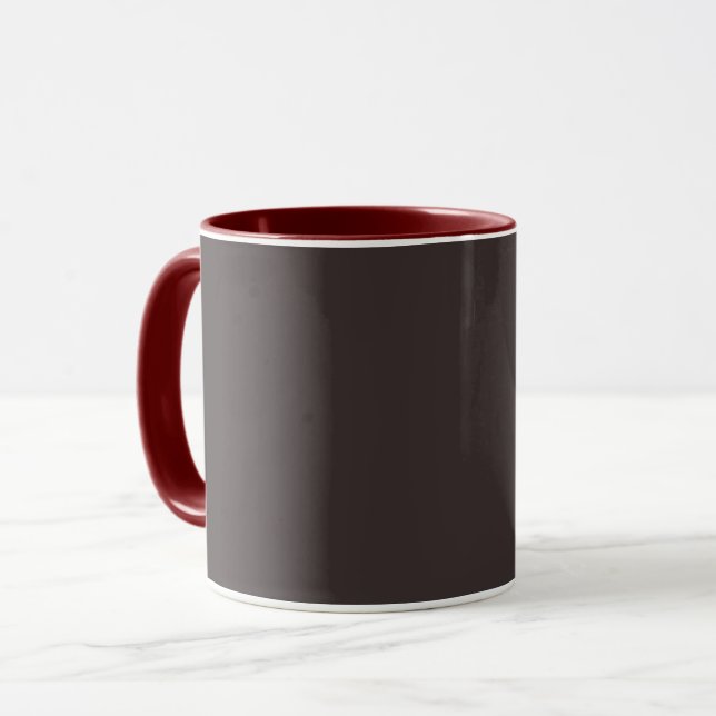 Black coffee  (solid color)  mug (Front Left)