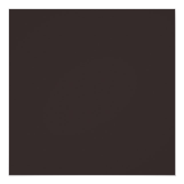 Black coffee  (solid color)  poster (Front)