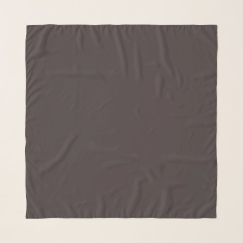 Black coffee  solid color  scarf