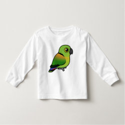 Birdorable Black-collared Lovebird Toddler Long Sleeve T-Shirt
