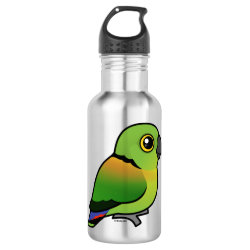 Birdorable Black-collared Lovebird Water Bottle (24 oz)