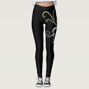 cream colored womens leggings