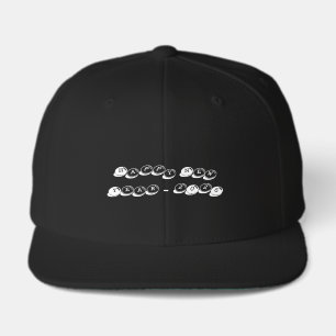 Black Color New Year Snapback-Cap 2026-Hat Stylish Visor