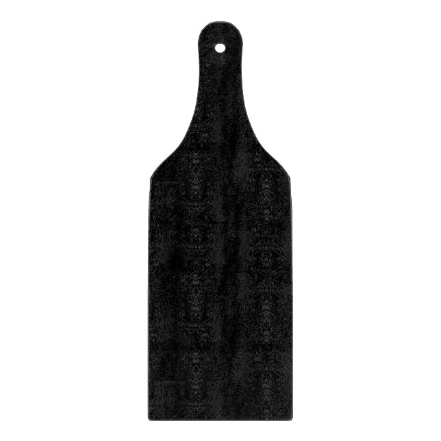 Black Color Plain Pitch Black Background Space Cutting Board (Front)