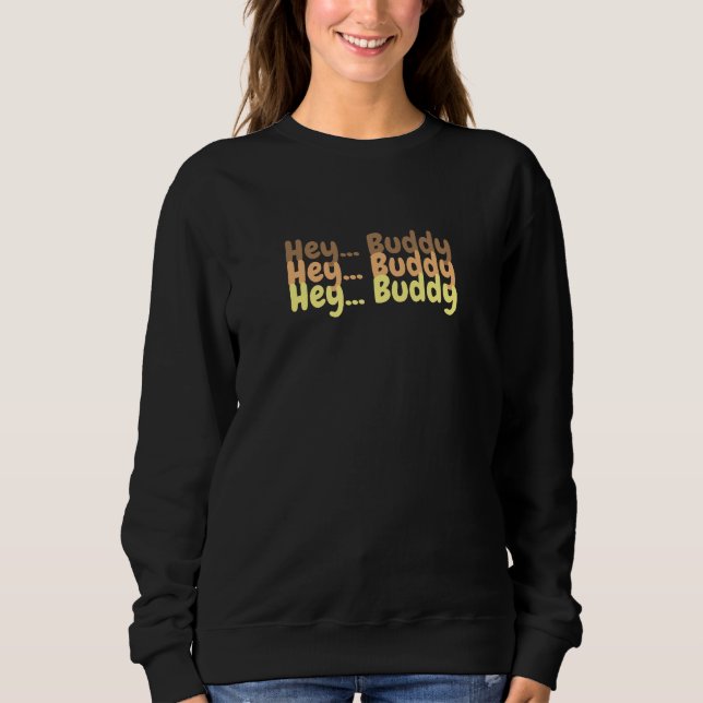 Black color sweatshirt cool design casual wear (Front)