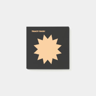 Black Colored  Post-it Notes