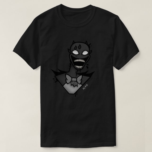 Black colored shirt (Design Front)