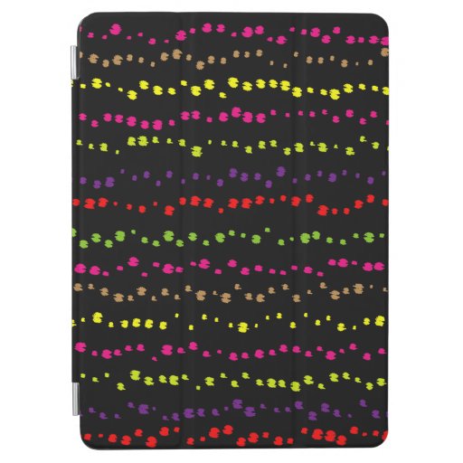 black colorful ipad smart cover