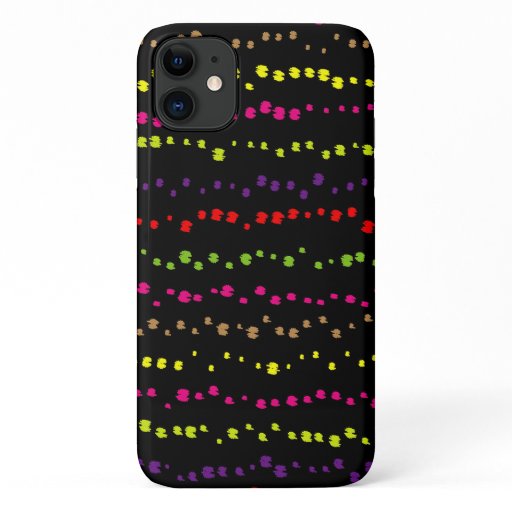 black colorful iPhone iPad case