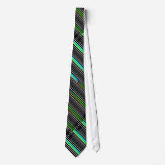 Black Colorful Tie