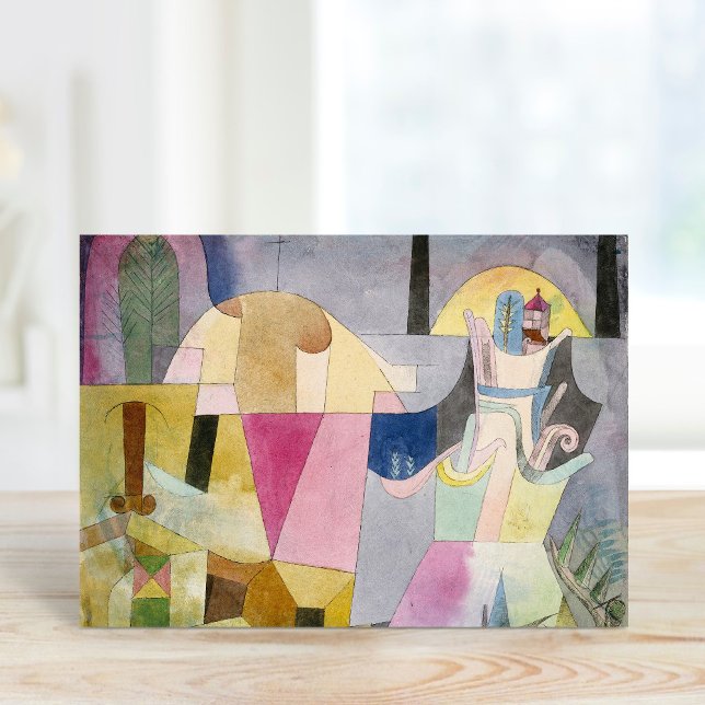 Black Columns in a Landscape | Paul Klee Card (Creator Uploaded)