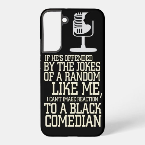 Black comedy Phone Case