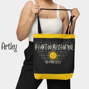 Black Confident Woman Happy Sunshine Tote Bag