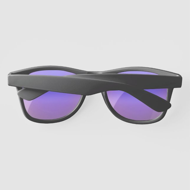 Black Cool Iridescent Sunglasses (Back)