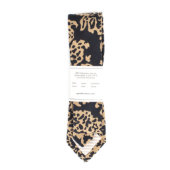 Black Coral Men's Fashion Necktie (Back)